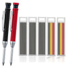 Solid Wood Carpenter's Mechanical Pencil