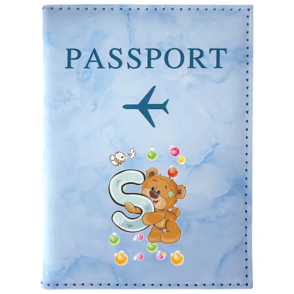 Classic Vintage Leather Passport Holder with Card Slots