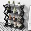 4-Tier X-Frame Shoe Storage Rack