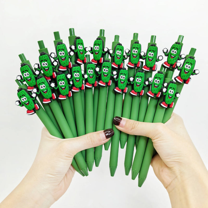 Stylo-bille en forme de concombre