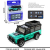 Mini Alloy RC Car with Trailer