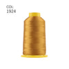 High-Tenacity Polyester Embroidery Thread (120D/2, 40wt) for Home & Industrial Machines