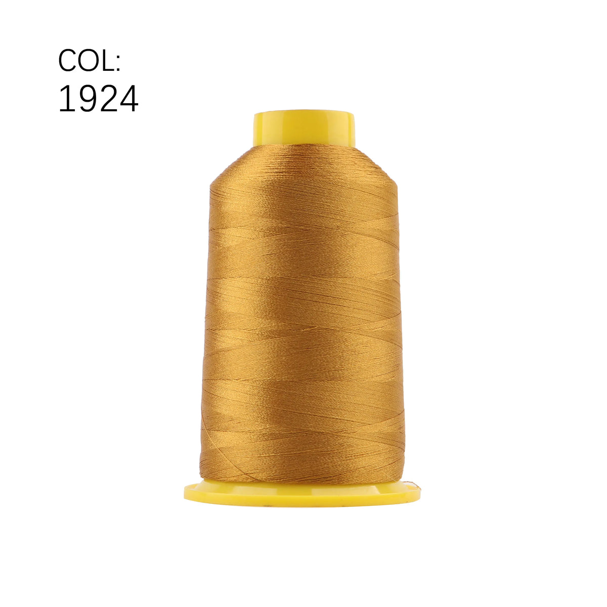 High-Tenacity Polyester Embroidery Thread (120D/2, 40wt) for Home & Industrial Machines