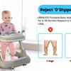 2-in-1 Convertible Baby Walker with Removable Activity Tray