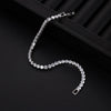 Iced-Out Cubic Zirconia Tennis Bracelet