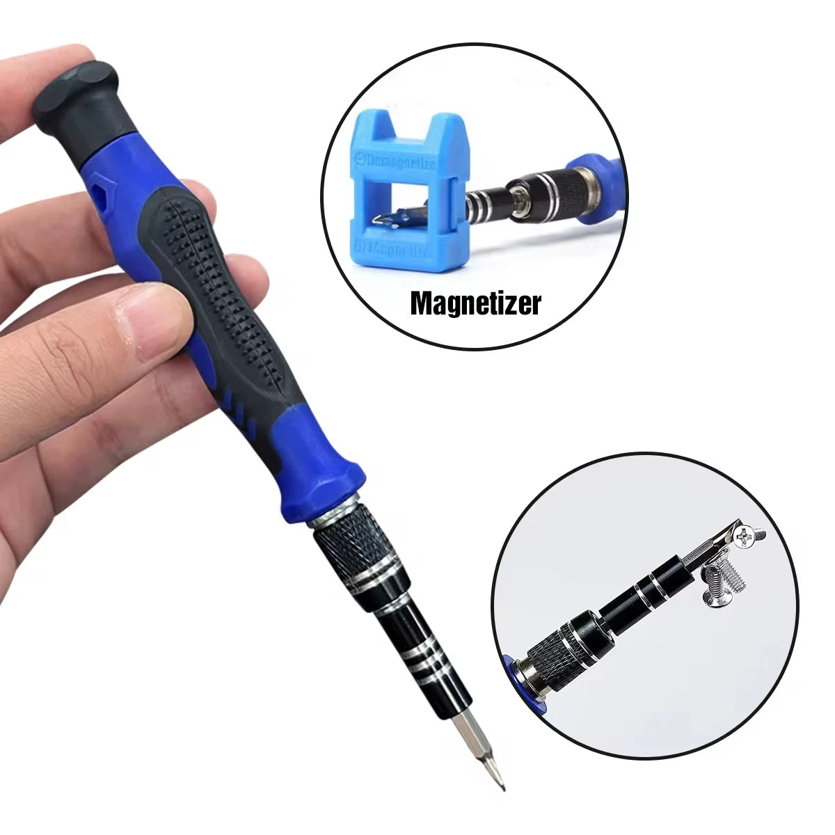 142-in-1 Precision Screwdriver Set with 120 Magnetic Bits