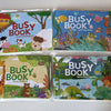 Montessori Busy Book for Toddlers – Reusable Sticker & Velcro Learning Activities