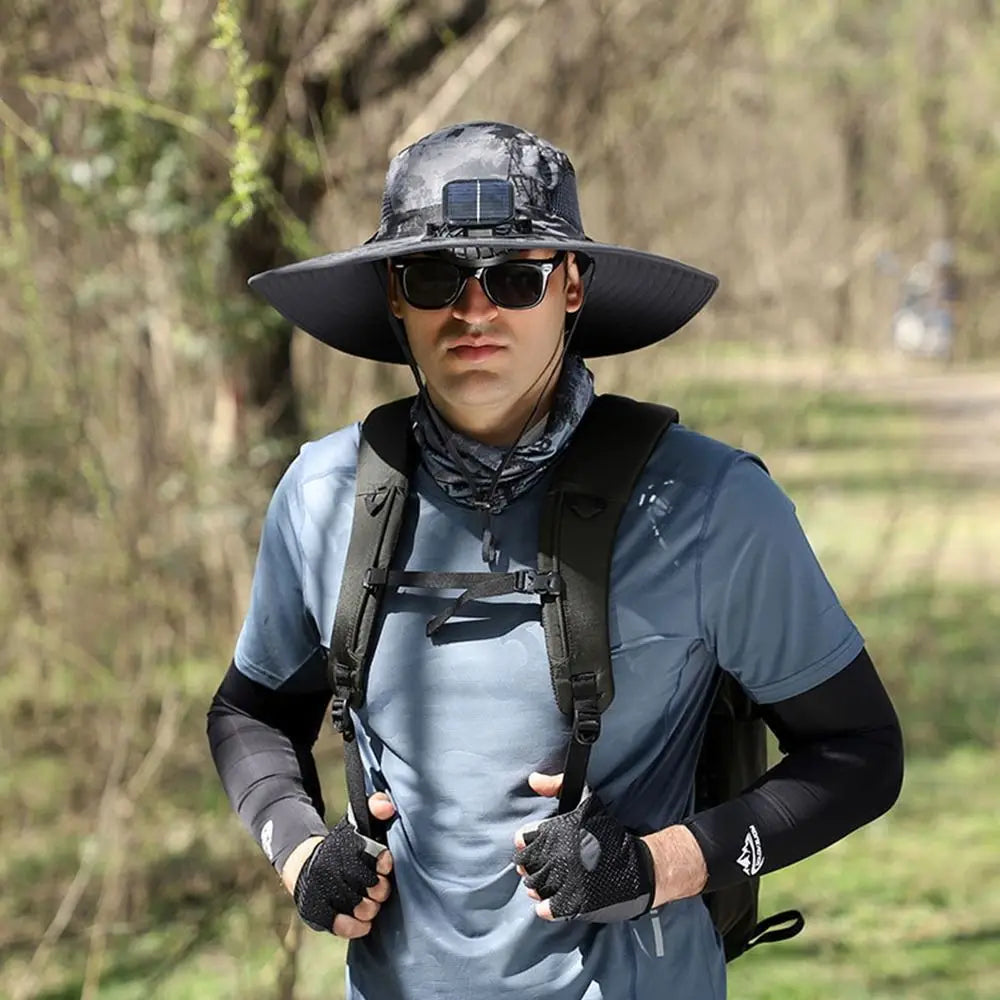 Solar Rechargeable Cooling Hat