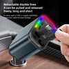 4-in-1 Retractable Car Charger with 180W Fast Charging