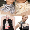 Metal Circle Scarf Ring and Clothing Clip