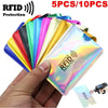RFID Blocking Card Sleeves (5-Pack) - Anti-Scan & Scratch Protection