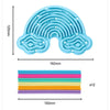 Double-Sided Silicone Fidget Board with 12 Strings