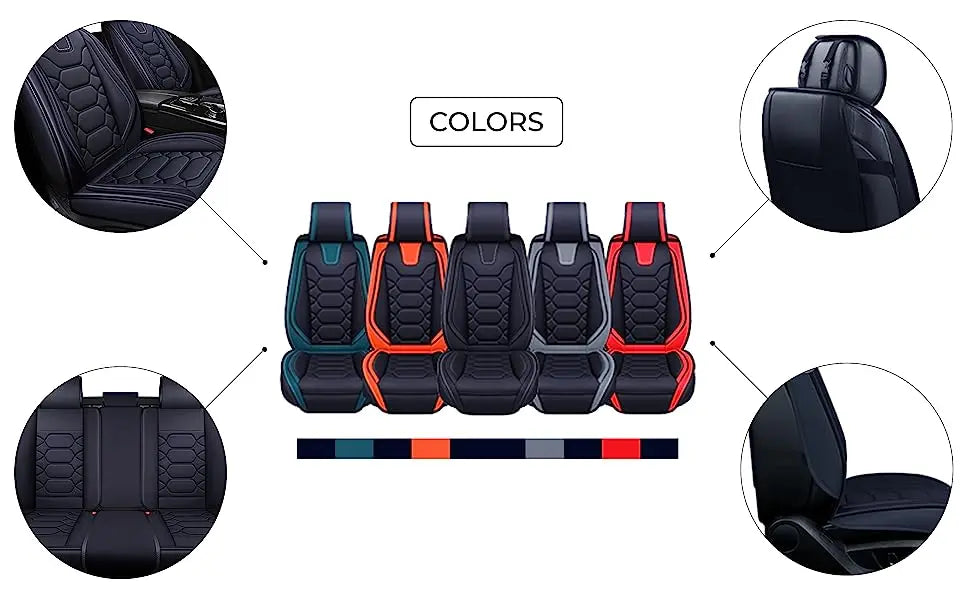 Luxury Universal Car Seat Cover Set – Full Front & Rear Protection