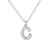 Initial Letter Pendant Necklace