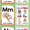 Alphabet Flash Cards for Early Learning & Montessori Education