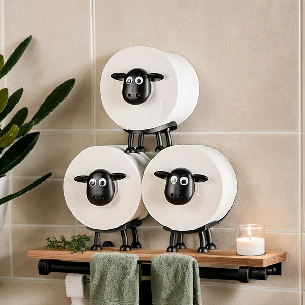 Adorable Sheep Toilet Paper Holder