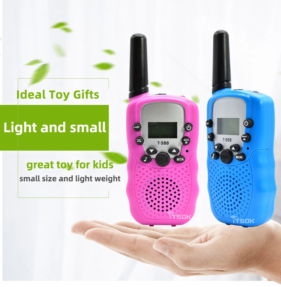 Kids Walkie Talkies with Long-Range Communication and 22 Channels