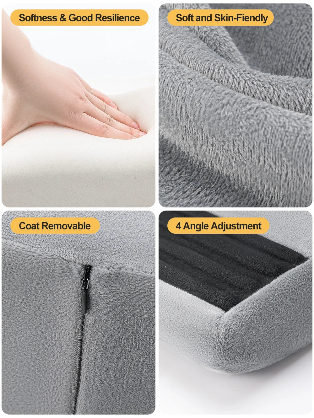 Cushioned Tablet & Phone Stand with Adjustable Viewing Angles