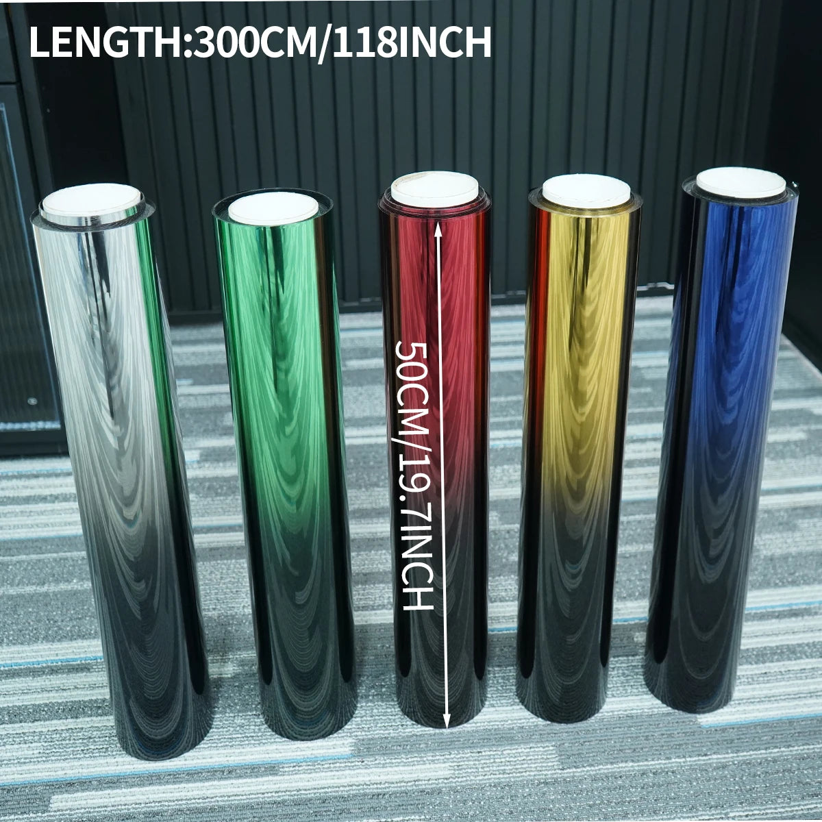 Gradient Solar Window Tint Film with Heat & UV Protection