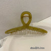 Gold S-Shaped Metal Hair Claw