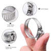 Stainless Steel Hose Clamp Assortment (6-29mm)
