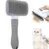 Self-Cleaning Pet Grooming Brush