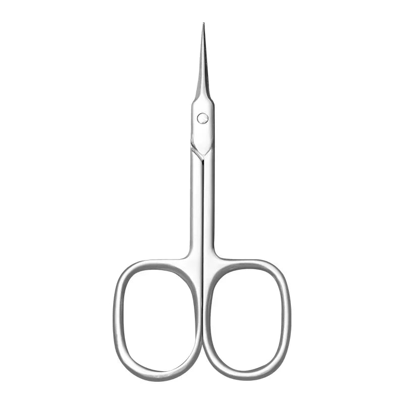 Precision Stainless Steel Cuticle Scissors with Curved Blade
