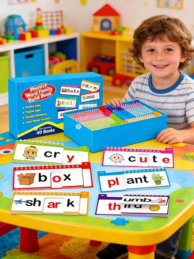 40 Read & Rhyme Flip Books for Early Literacy