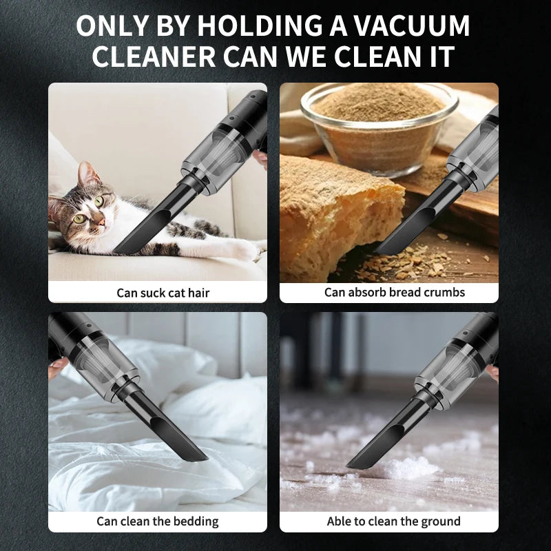 Cordless Handheld Vacuum with Blower & Inflator