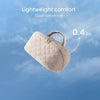 Wide-Open Lay-Flat Makeup Bag with Water-Resistant Lining