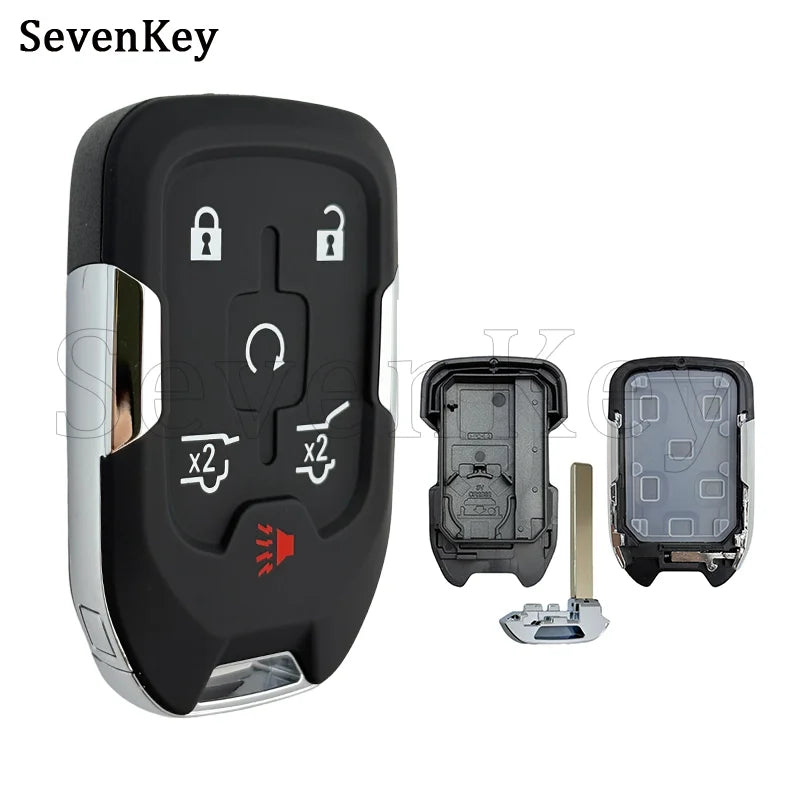 Replacement Smart Key Fob Shell for Chevrolet & GMC Trucks and SUVs