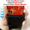 Slim RFID-Blocking Carbon Fiber Card Holder Wallet