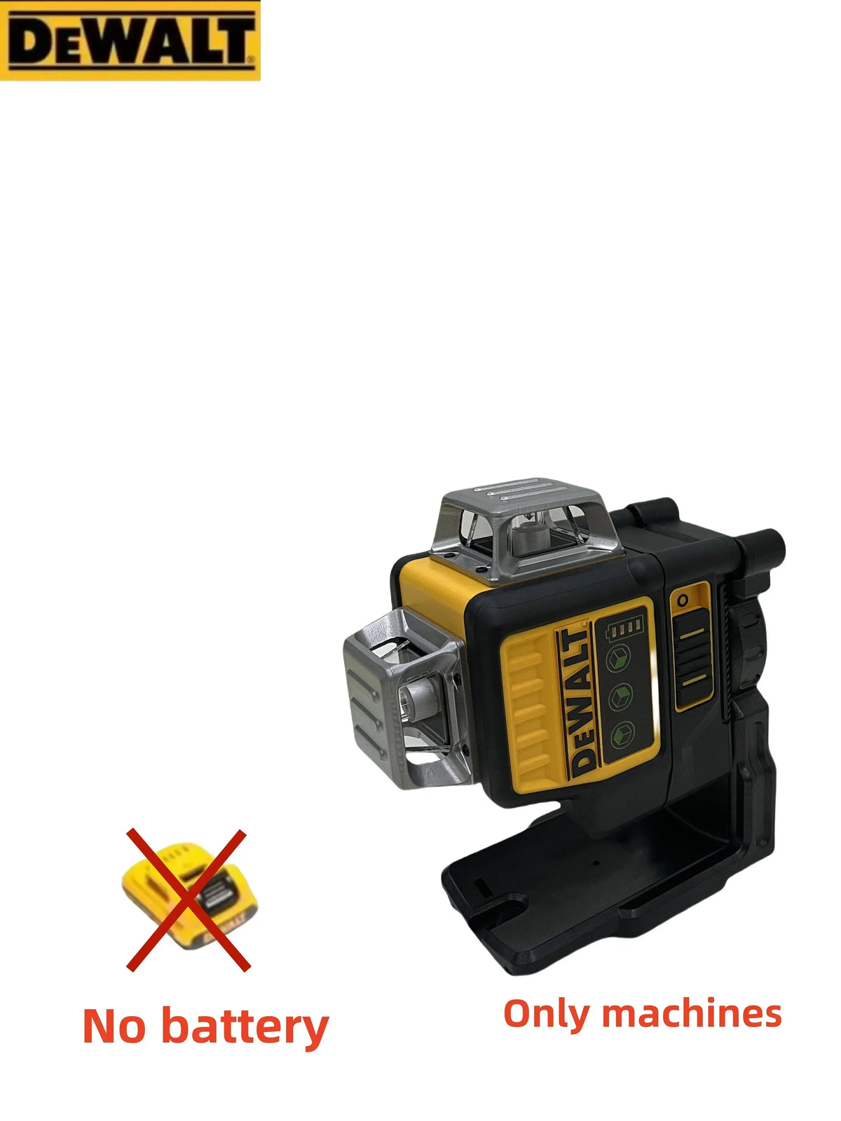 Green Laser Level with 360° Vertical Lines and Lithium Battery