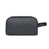 Men's PU Leather Clutch Wallet with Zipper Closure