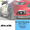 ABS plastic material trim kit for Ford Mustang 2015-2017 featuring decorative grain finish