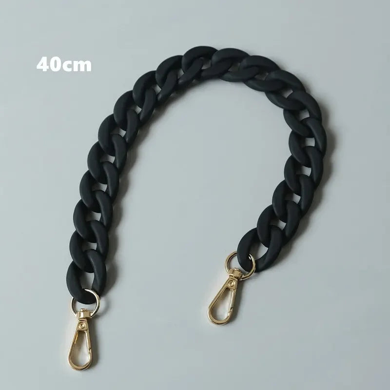 Fashionable Wide Chain Bag Strap