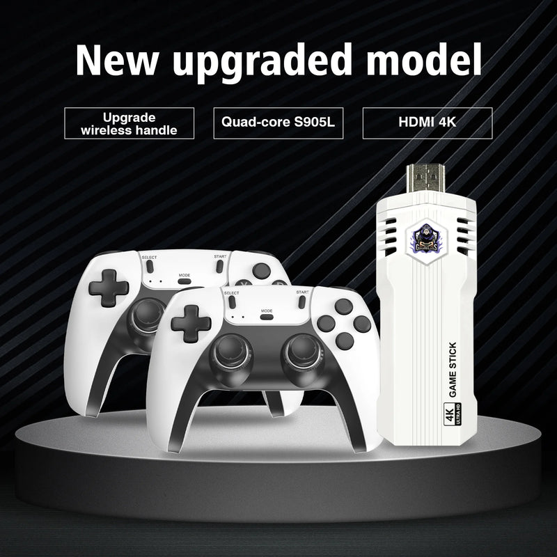 Retro Gaming Console X2L with 4K Output & Wireless Controllers