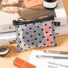 Breathable Mesh Makeup Bag Organizer - Multi-Purpose Travel Toiletry Pouch