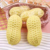 Peanut-Shaped Squishy Stress Relief Toy with Soft Butter Texture