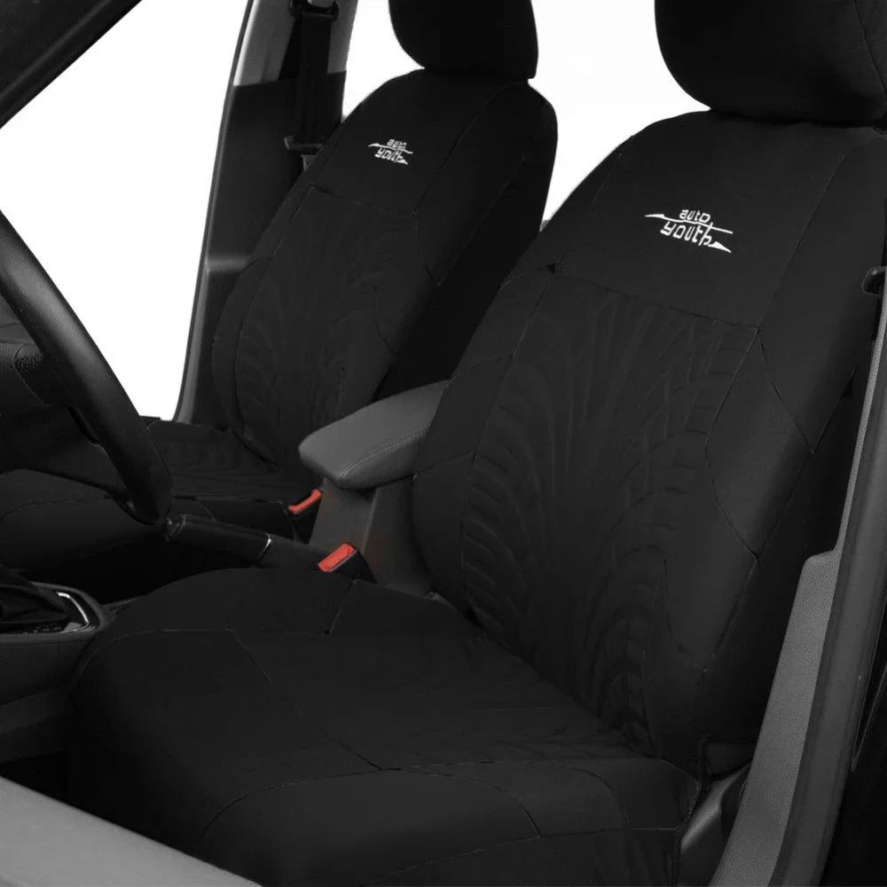 Universal Car Seat Cover Set – Premium Memory Foam Protector for Front and Rear Seats