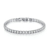 4mm Cubic Zirconia Tennis Bracelet