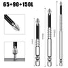 Magnetic Cross Head Screwdriver Bit Set (S2 Steel, Anti-Slip)