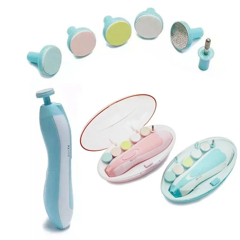 Electric Baby Nail Trimmer & Manicure Set
