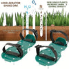 Manual Lawn Aerator Shoes with Metal Spikes