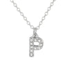 Initial Letter Pendant Necklace