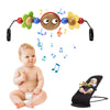 Adjustable Musical Activity Arch Toy for Baby Strollers and Car Seats