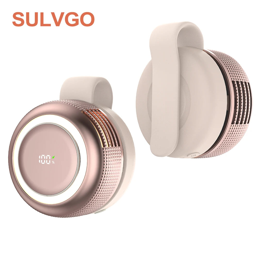 Portable Clip-On Fan with 2000mAh Battery