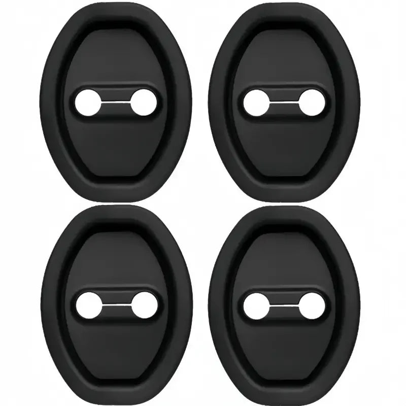 Door Lock Rubber Sleeve Protective Pads for Cars