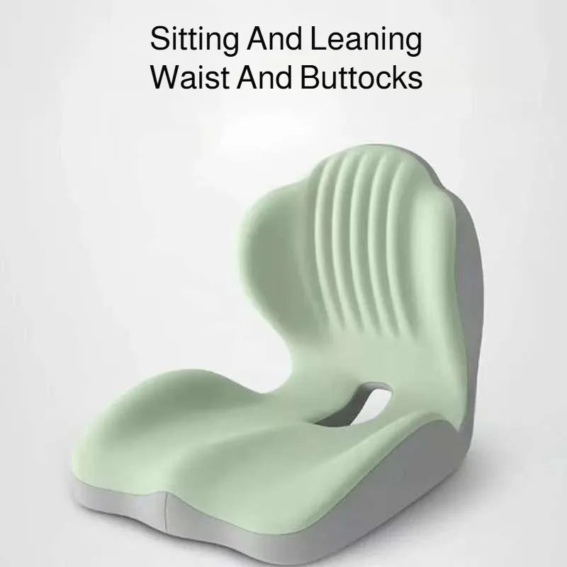 Ergonomic Shell Seat Cushion and Backrest Set
