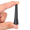 Compact Black Car Radio Antenna with Adapter Screws